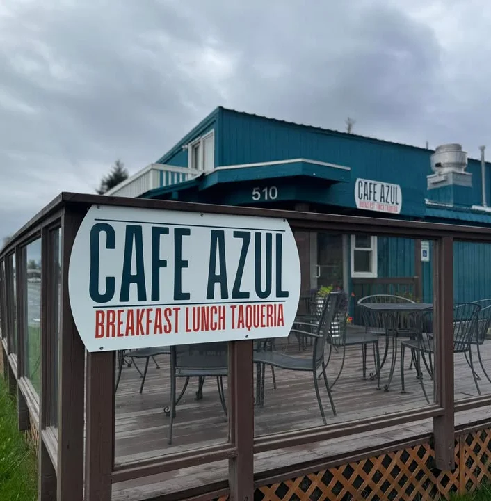 Cafe Azul breakfast, lunch and taqueria in Homer, Alaska