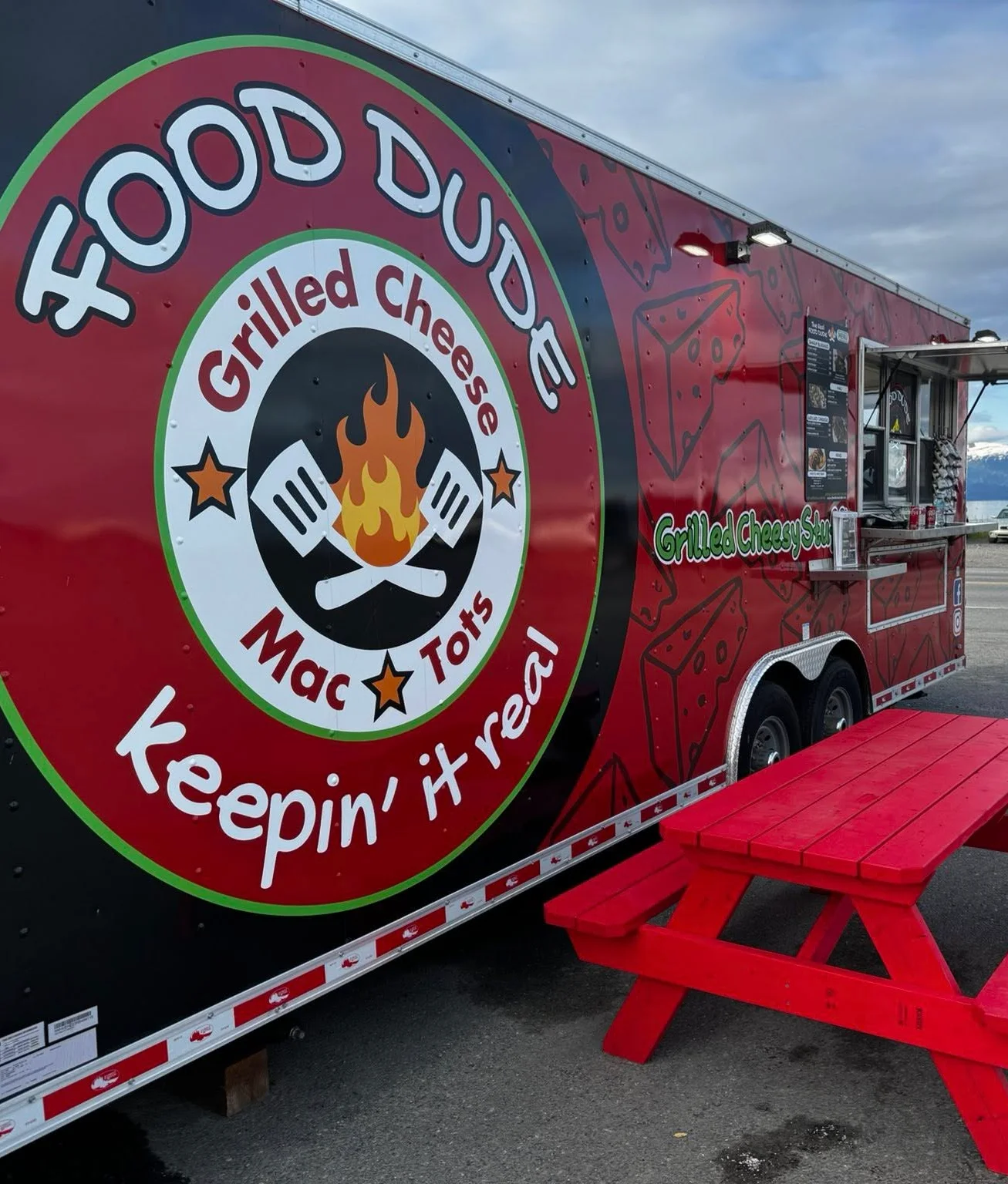 The Food Dude food truck in Homer, Alaska