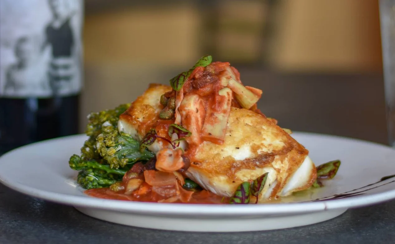 Fresh Alaska halibut